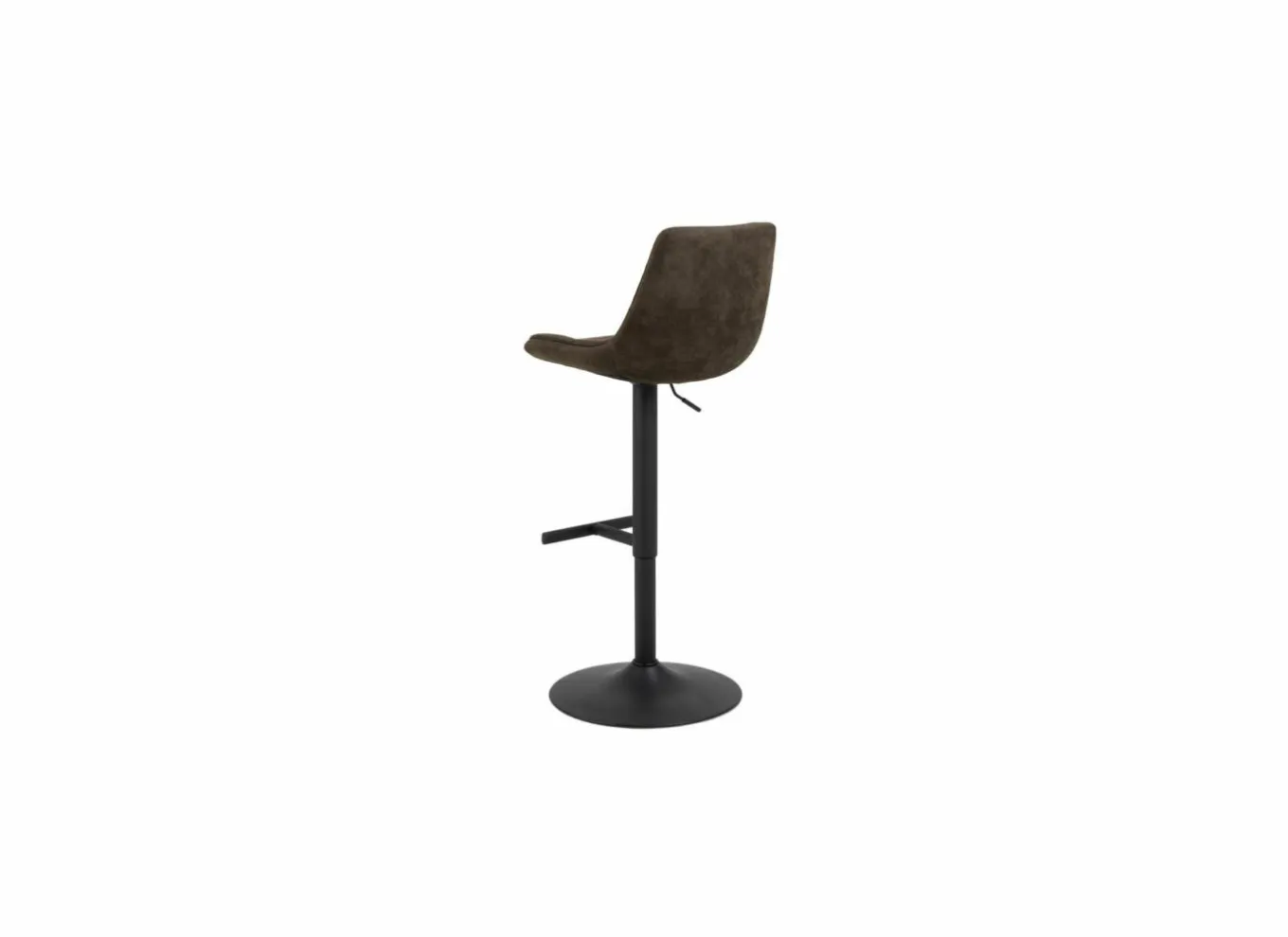 Barstoelen|Barstoel ZH65-86cm - stof - antraciet