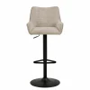 Barstoelen|Barstoel ZH64cm - stof - beige