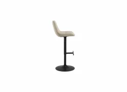 Barstoel ZH65-86cm - stof - beige- Barstoelen