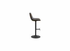Barstoel ZH65-86cm - stof - bruin- Barstoelen
