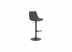 Barstoel ZH65-86cm - stof - donkergrijs- Barstoelen