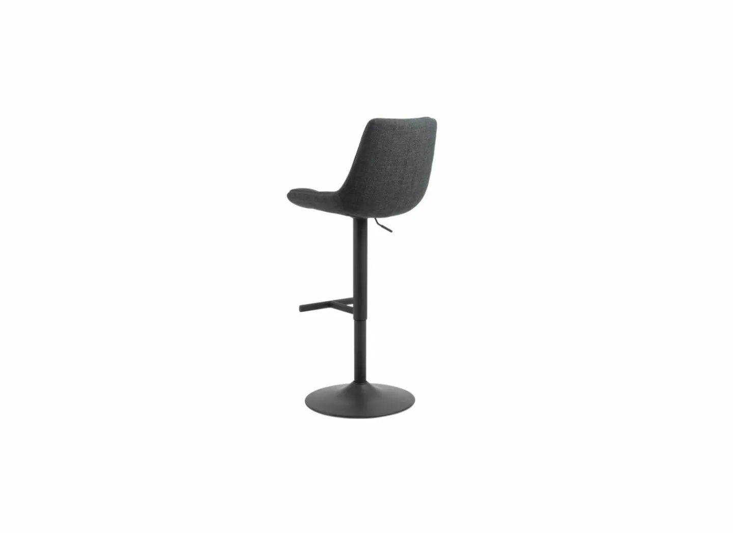 Barstoel ZH65-86cm - stof - donkergrijs- Barstoelen
