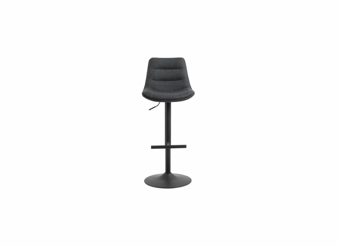 Barstoel ZH65-86cm - stof - donkergrijs- Barstoelen