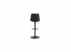 Barstoel ZH65-86cm - stof - donkergrijs- Barstoelen