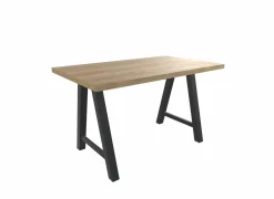 Perfecta Bartafels & Hoge Tafels|Bartafels & Hoge Tafels|Bartafel Querido 150x90cm - HPL & metaal - eik natuur