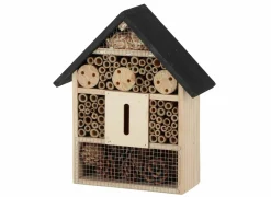 Basic Insectenhotel L 24,6x9,5x29cm - MDF - Beige- Tuindecoratie