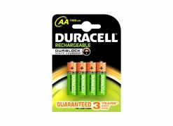 Batterij Duracell AA 1,2V Rechargeable- Batterijen