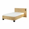 Bed Clara 120x200cm - melamine - golden oak- Eenpersoonsbedden|Eenpersoonsbedden