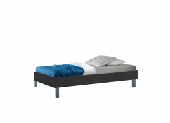 Bed Easy 90x200cm - decor - grafiet- Eenpersoonsbedden|Eenpersoonsbedden
