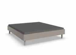 Tweepersoonsbedden|Bed Easy 180x200cm - decor - sahara grijs