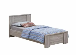 Bed Elias 90x200cm - decor - grijze eik- Eenpersoonsbedden|Eenpersoonsbedden