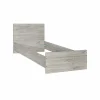 Eenpersoonsbedden|Eenpersoonsbedden|Bed Elmo 90x200cm - decor - new grey oak