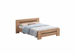 Bed Erwin 140x200cm - decor - French oak- Tweepersoonsbedden