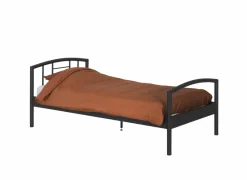 Bed Me 90x200cm - metaal - zwart- Eenpersoonsbedden|Eenpersoonsbedden