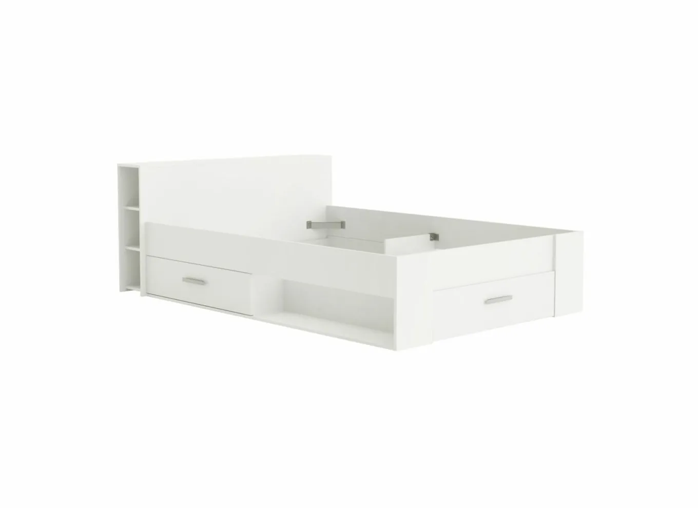 Demeyere Tweepersoonsbedden|Bed Pocket 160x200cm - decor - pearl white met opbergruimte