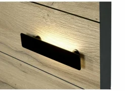 Tweepersoonsbedden|Bed 140x200cm - decor - Franse eik