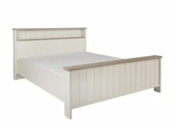 Bed 140x200cm - decor - lariks & cristal oak- Tweepersoonsbedden