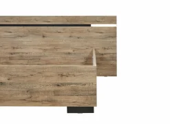 Tweepersoonsbedden|Bed 140x200cm - decor - scarlet eik