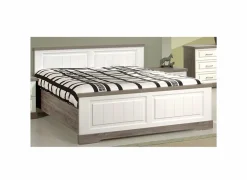 Bed 140x200cm - decor - truffel & porcelein- Tweepersoonsbedden