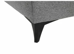 Compleet Bed|Boxsprings|Bedbox Atlantis 180x200cm - stof - grijs met opbergruimte