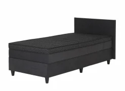 Bedbox BOX53 80x200cm - stof - antraciet- Eenpersoonsbedden|Eenpersoonsbedden