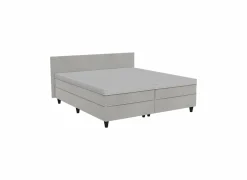 Bedbox BOX53 180x200cm - stof - taupe- Tweepersoonsbedden|Boxsprings
