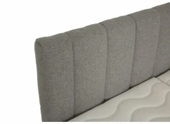 Compleet Bed|Boxsprings|Bedbox Miralindo 180x200cm - stof - nordic ash elektrisch