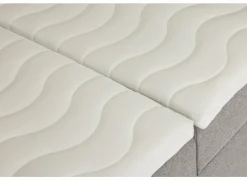 Compleet Bed|Boxsprings|Bedbox Miralindo 180x200cm - stof - nordic ash elektrisch