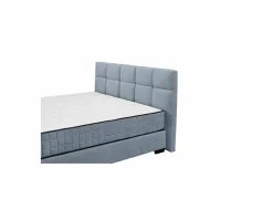 Compleet Bed|Tweepersoonsbedden|Bedbox Nagol A 160x200cm - stof - blauw met opbergruimte