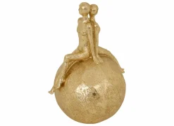 Beeld Fami Hapi H22,5cm - polystone - goud- Decoratieve Accessoires