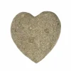 Beeldje Fadarstone Hart 10x10x5cm - stoneware - grijs- Tuindecoratie|Decoratieve Accessoires