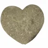 Beeldje Fadarstone Hart 20x20x9cm - stoneware - grijs- Tuindecoratie|Decoratieve Accessoires