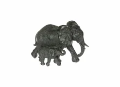 Beeldje Olifant H15.5cm- Decoratieve Accessoires