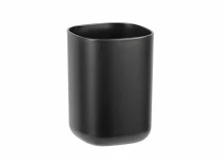 Beker Davos zwart- Tandenborstelbekers