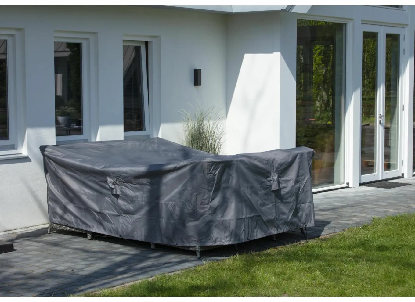 Madison Bescherming|Beschermhoes 255x255cm grijs