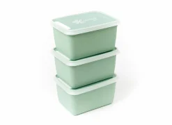 Bewaardoos Alaska 1L - kunststof - groen- Bewaardozen