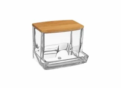 Bewaardoos Bamboe oorstokjes- Organizers