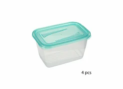 Bewaardoos Fresh & Freeze 750ml set van 4- Bewaardozen