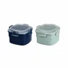 Lunchboxen|Bewaardozen|Bewaardoos 400ml lichtblauw donkerblauw