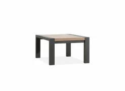 Bijzettafel Cascade 67x67cm - lamulux - mokka- Bijzettafels