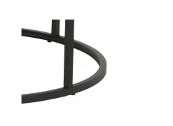 Bijzettafels|Bijzettafel Ø80cm - melamine - wild oak - set van 2