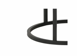 Bijzettafels|Bijzettafel Ø80cm - melamine - wild oak - set van 2