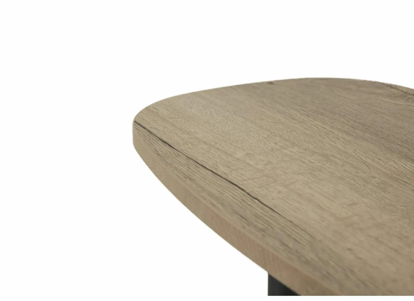 Perfecta Bijzettafels|Bijzettafel Cup 50x33cm - melamine - antraciet & naturel