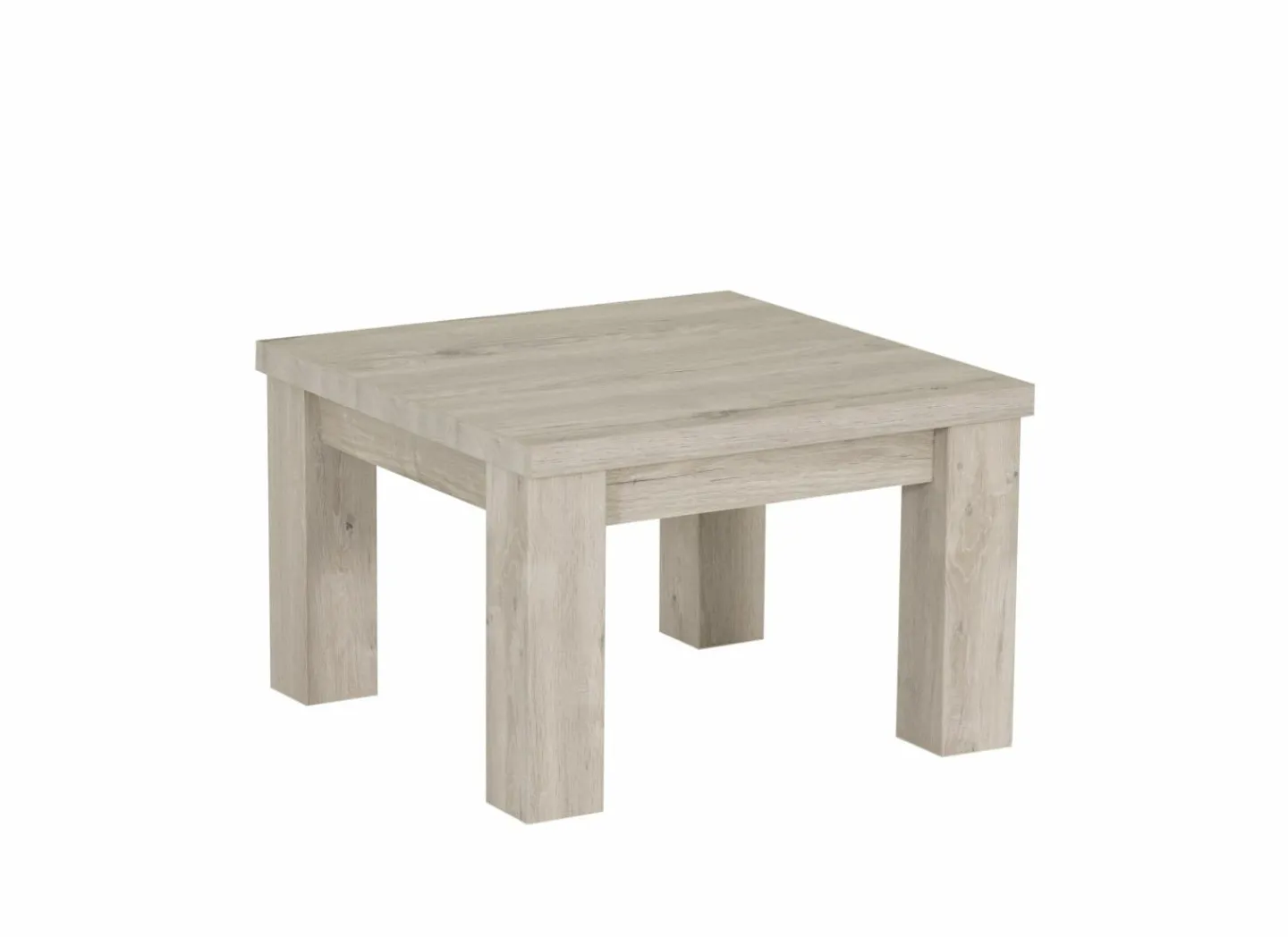 Bijzettafel Etna 68x68cm - decor - millenium eik & lichtgrijs- Bijzettafels