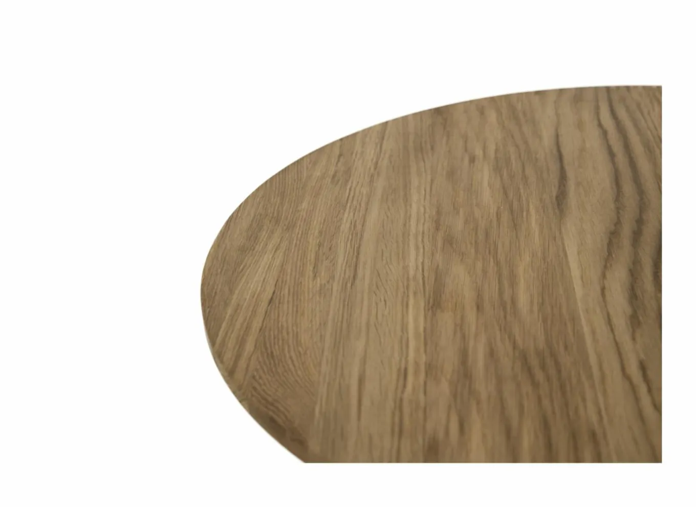 Bijzettafels|Bijzettafel Pippin Ø50cm - eik massief - naturel - set van 2