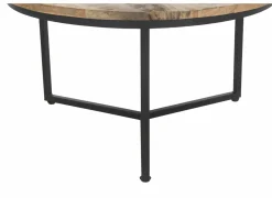 Bijzettafel Scrooge 75x75cm - metaal - naturel- Bijzettafels|Salontafels