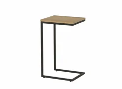 Laptoptafels|Bijzettafels|Bijzettafel Touchwood 40x33cm - eik massief - naturel