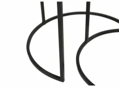 Bijzettafel Trail Ø48cm - marmer - bruin - set van 2- Bijzettafels