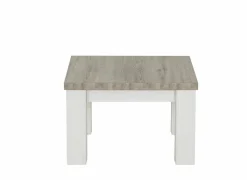 Bijzettafel 68x68cm - decor - lariks & bruine eik- Bijzettafels