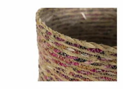 Vazen & Bloempotten|Vazen & Bloempotten|Bloempot Aja set van 3 - zeegras - naturel/multi